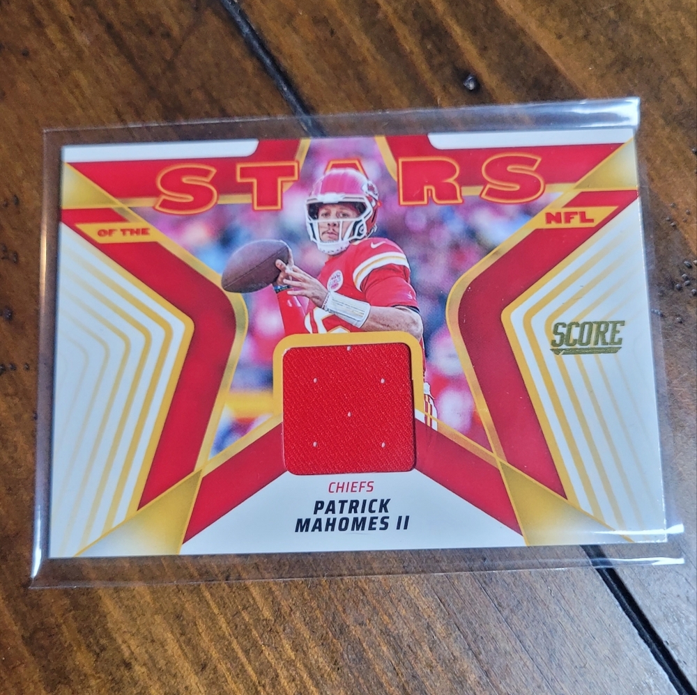 NFL Stars Patrick Mahomes II Trading Card Jersey/Memorabilla Kansas City Chiefs - Picture 14 of 16